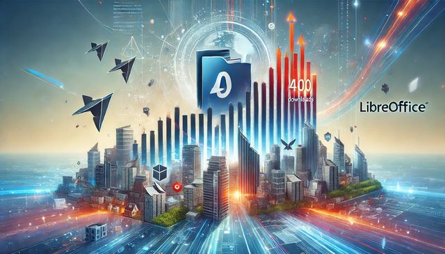 LibreOffice 400 millones de descargas