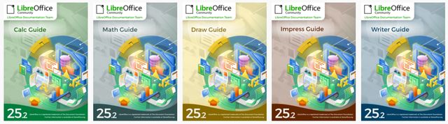 Guías de usuario de LibreOffice