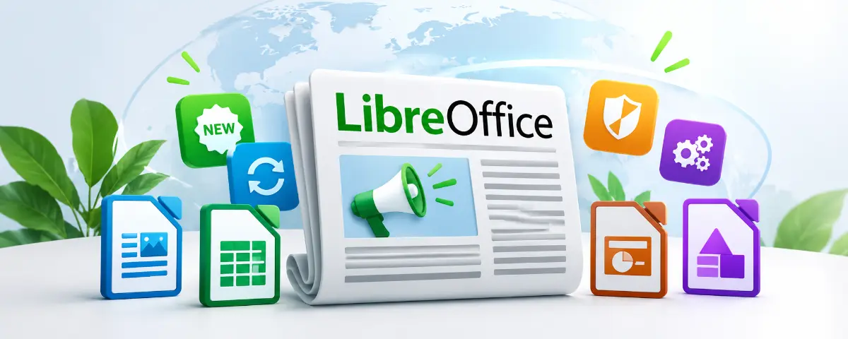 Noticias de LibreOffice: nuevas versiones, actualizaciones y seguridad